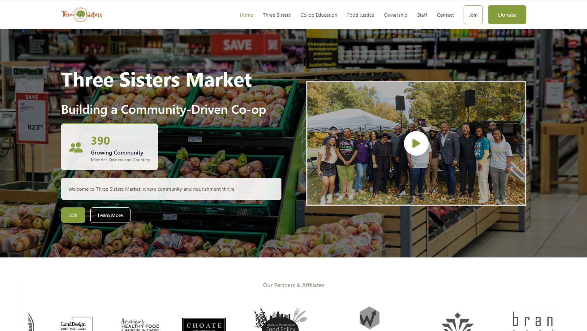 Three Sisters Market