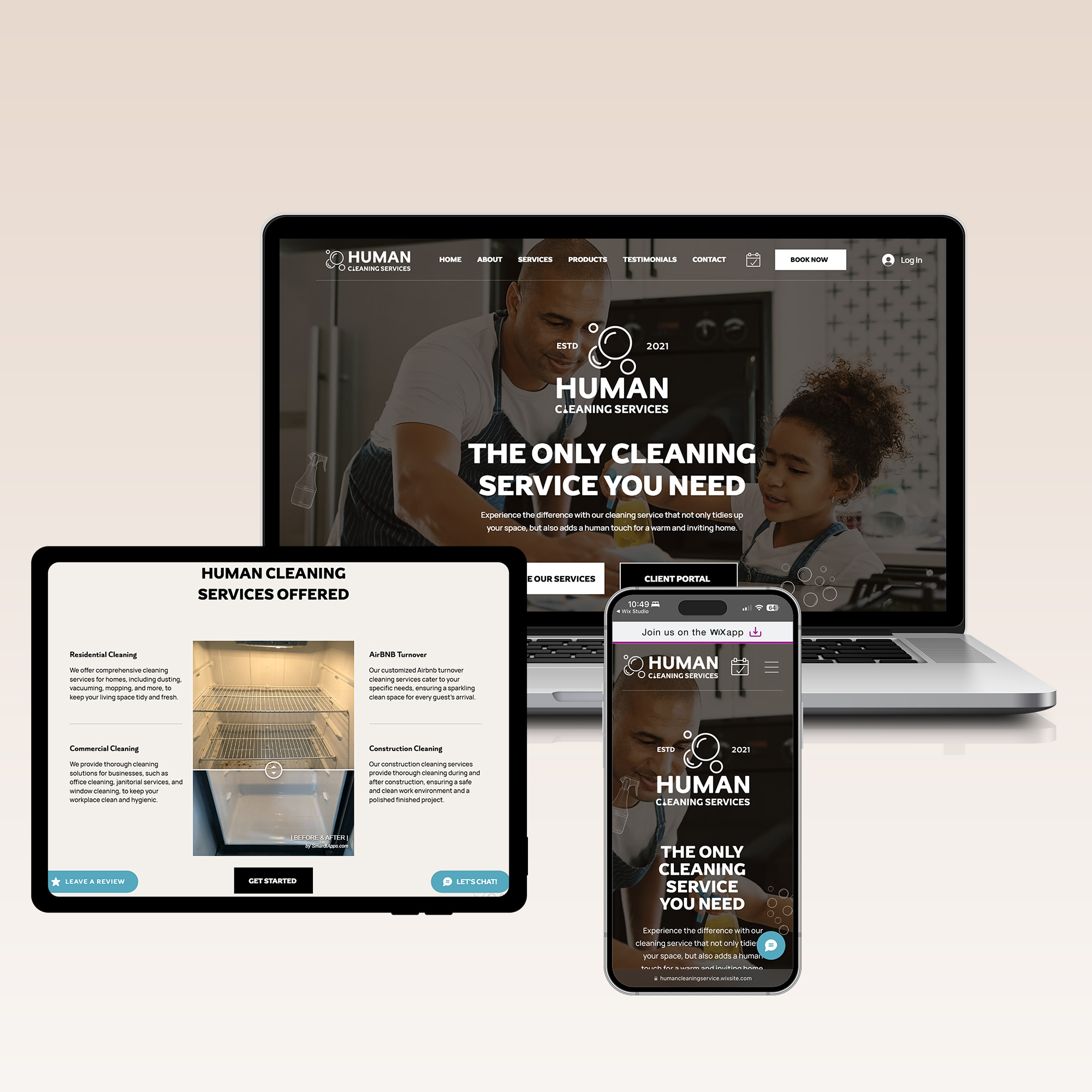 Human Cleaning Services